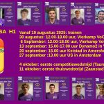 Oefenprogramma VoCASA H1 aug-sep 2025